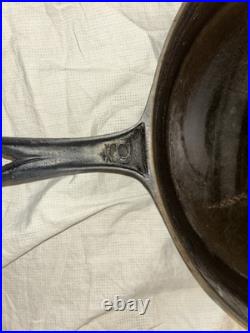 Antique R&Co. Marietta PA 10in Cast Iron Pan Skillet 1870s-1880s RARE