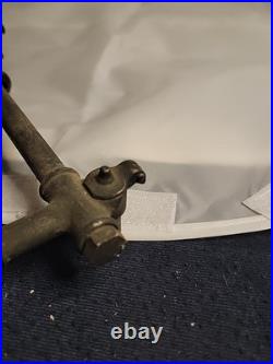 Antique SCHNEIDER TRENKAMP Co. Parlor Stove Heater Oil Resiour And Dispenser