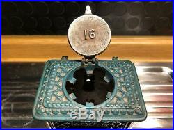 Antique Salesman Sample Radiolette Godin Miniature Stove Rare Cast Iron
