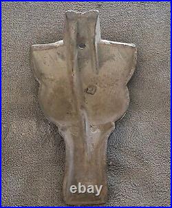 Antique Set of 4 ROUND OAK Cast Iron Leg Foot for Wood Pot Belly Parlor Stove