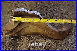 Antique Set of 4 ROUND OAK Cast Iron Leg Foot for Wood Pot Belly Parlor Stove