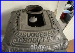 Antique Success Boomer Cast Iron Stove- 25 x 43