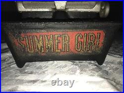 Antique TAYLOR&BOGGIS FDY No1 SUMMER GIRL Junior CAMP Oil STOVE Burner HEATER 9