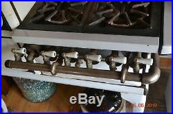 Antique Tappan, white, Porcelain Enamel Cast Iron Gas Stove/Oven