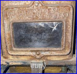 Antique The Brightest And Best Sad Iron Stove Heater