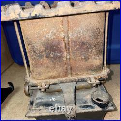 Antique The Brightest And Best Sad Iron Stove Heater