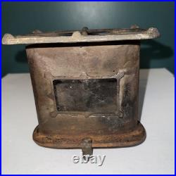 Antique Union Cast Iron SAD Heater Camp Stove Gardner Mass. USA MICA Window Antique Union Cast Iron SAD Heater Camp Stove Gardner Mass. USA MICA Window