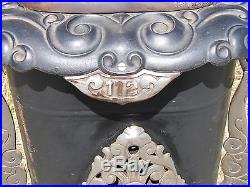 Antique Victorian CO-OPERATIVE FOUNDRY STOVE CO. 112 Parlor Pot Belly cast Iron