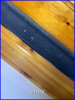 Antique Victorian Cast Iron Steel Table Cabinet Chest Legs Wood Stove Base