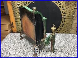 Antique Victorian Humphrey Cast Iron Radiantfire Gas Parlor Heater Stove