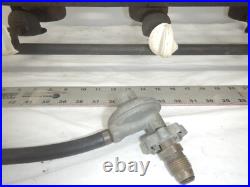 Antique Vintage Cast Iron 3 Burner Camper Camp Cook Stove UNTESTED camping