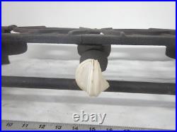 Antique Vintage Cast Iron 3 Burner Camper Camp Cook Stove UNTESTED camping