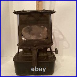 Antique Vintage Florence Lamp Stove Sad Iron Heater Patient Date 1800's
