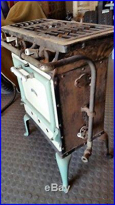 Antique Vintage Gas Apartment Size Stove Cast Iron Burner GRATE
