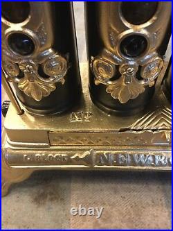 Antique Vintage Jewel gas parlor heater Newrocket #4
