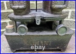 Antique Vintage RADIANT Cast Iron Sad Iron Heater Stove