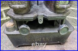 Antique Vintage RADIANT Cast Iron Sad Iron Heater Stove