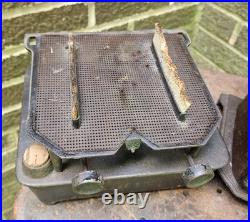 Antique Vintage RADIANT Cast Iron Sad Iron Heater Stove
