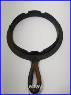 Antique W. Resor & Co Cast Iron Waffle Iron 1870s Stove Top Cincinnati OH