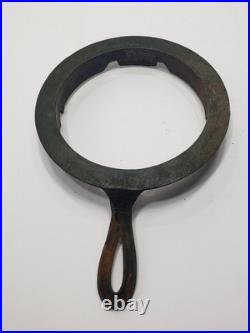 Antique W. Resor & Co Cast Iron Waffle Iron 1870s Stove Top Cincinnati OH