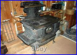 Antique Weir Glenwood 408-E Cast Iron Wood Coal Stove 1903 VG Condition