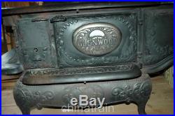 Antique Weir Glenwood 408-E Cast Iron Wood Coal Stove 1903 VG Condition