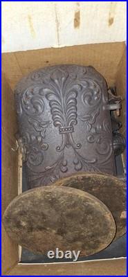 Antique cast iron FULLER & WARREN CO. Troy, N. Y. Parlor stove #21