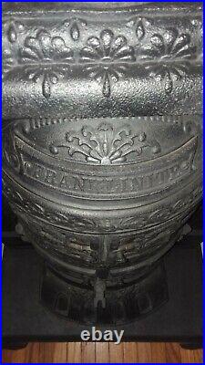 Antique cast iron franklinite parlor stove