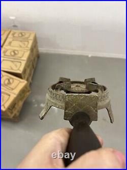 Antique cast iron gas stove