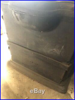 Antique cast iron pot belly stove $120