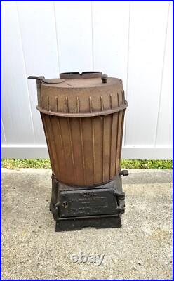 Antique coal burner stove Cast Iron Stove royal manufacturing Company