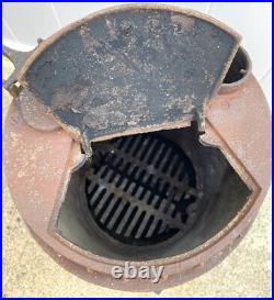 Antique coal burner stove Cast Iron Stove royal manufacturing Company