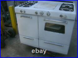 Antique natural gas kitchen stove