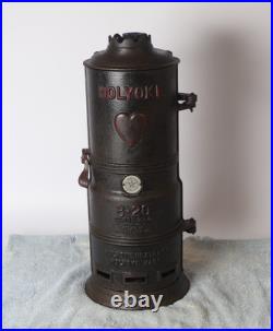 Antique rare 8-20 Holyoke Farm Kerosene Cast Iron Water Heater
