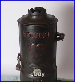 Antique rare 8-20 Holyoke Farm Kerosene Cast Iron Water Heater