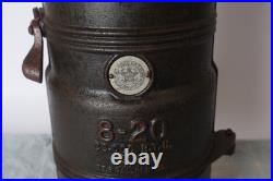 Antique rare 8-20 Holyoke Farm Kerosene Cast Iron Water Heater