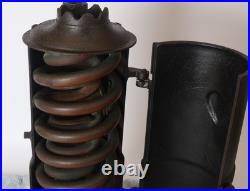 Antique rare 8-20 Holyoke Farm Kerosene Cast Iron Water Heater