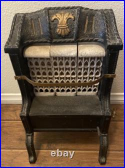 Antique vintage gas heater Cast Iron 1920s 1930s Wall Bathroom Victorian