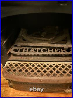 Antiques cast-iron stove Thatcher 1911 Furnace Company New York No 88 Rare