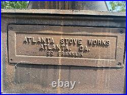 Atlanta Stove Works Cast Iron Wood Burning Franklin Stove/Fireplace Model 22