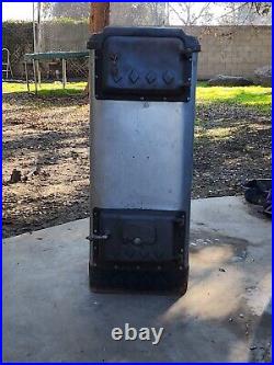 Atlanta Stove Works SUPER FIREBALL 1675 Cast Iron & Steel Coal Burning Stove