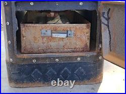 Atlanta Stove Works SUPER FIREBALL 1675 Cast Iron & Steel Coal Burning Stove
