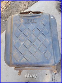Atlanta Stove Works SUPER FIREBALL 1675 Cast Iron & Steel Coal Burning Stove