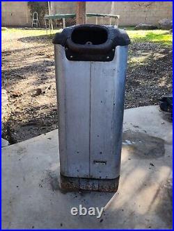 Atlanta Stove Works SUPER FIREBALL 1675 Cast Iron & Steel Coal Burning Stove