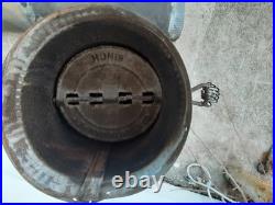 BLACK Cast iron wood stove(repainted)