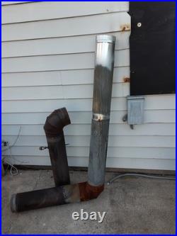 BLACK Cast iron wood stove(repainted)