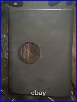 BLACK Cast iron wood stove(repainted)