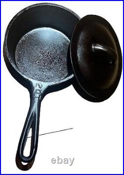 BSR 2 Quart Cast Iron Sauce Pot with Lid! Seasoned / Ready to Go