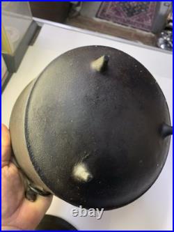 BSR-BIRMINGHAM Stove & Range 3 Legged Cast Iron Bean Pot Caldron R. B. 2778 withLid