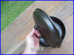 BSR Birmingham Stove & Range Co Cast Iron #8 Chicken Fryer + Rare High Dome Lid
